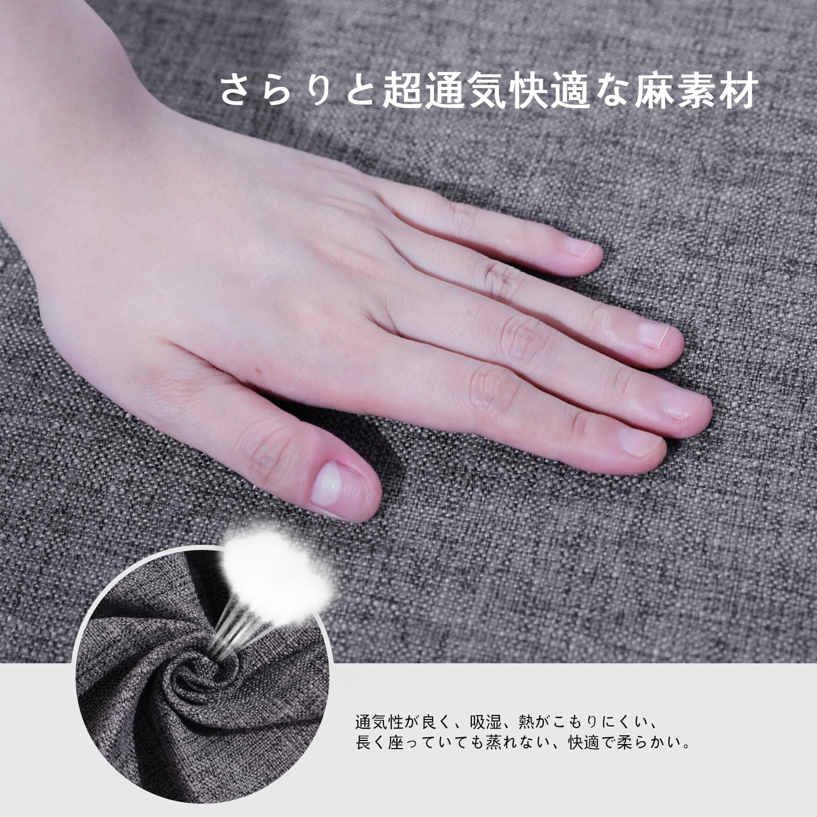 Amazon.co.jp: RUIXUAN 馬蹄形座布団 椅子用ひも付きクッション